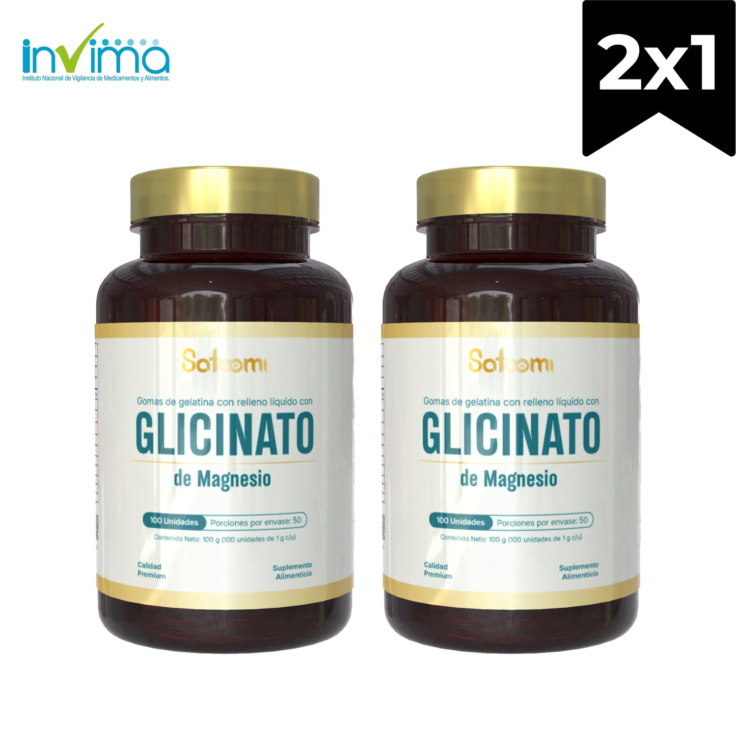 Magnesio Glicinato Premium – Relajación, Sueño y Recuperación Total - Satoomi