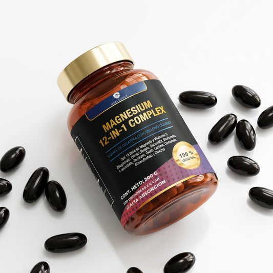 Magnesium 12-en-1 Complex – Alta Absorción, Máximo Rendimiento